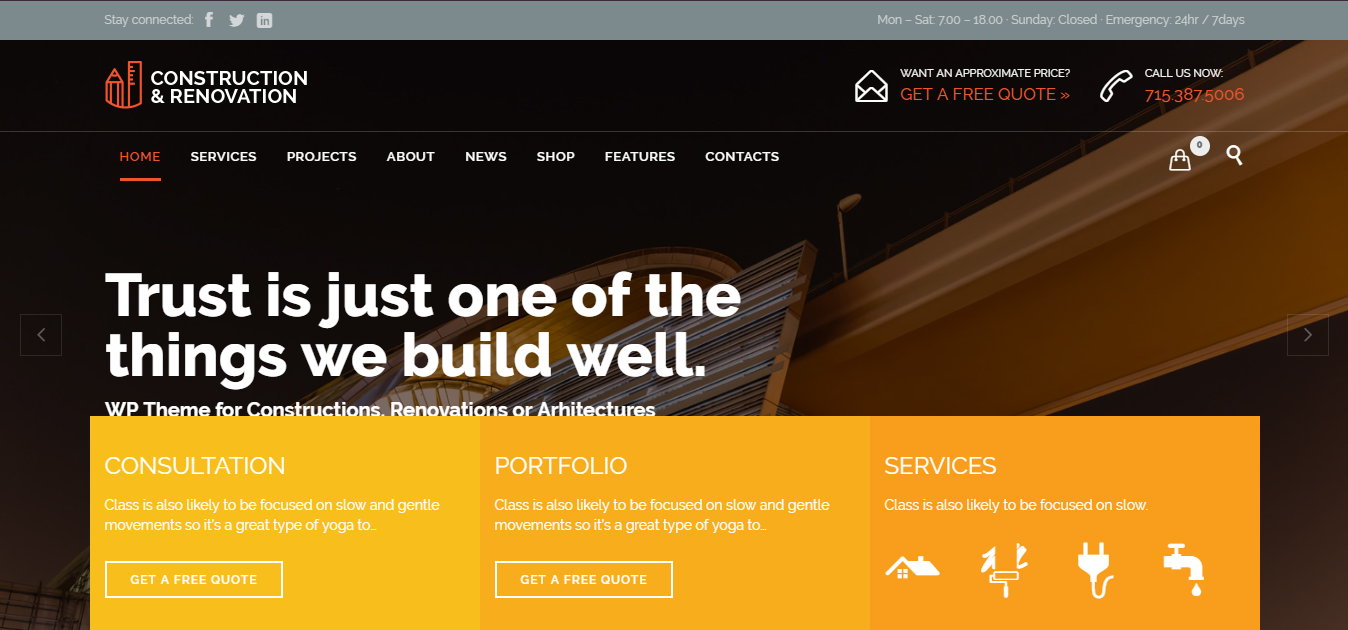 Thiết kế website xây dựng là dịch vụ đang được nhiều công ty, doanh nghiệp quan tâm